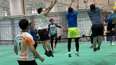 一附院气排球协会举办友谊赛