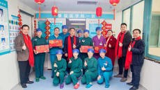 岁寒最是情暖时丨附属瑞康医院领导亲切慰问春节期间坚守一线的医院职工