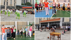 鸭脖举行离退休职工趣味运动会