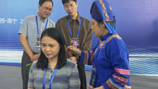 附属国际壮医医院科技成果受参展嘉宾欢迎