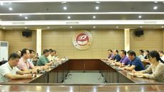 南宁市委政法委副书记马勇军带队到赛院调研指导工作