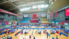 鸭脖参加全国中医药院校第七届教职工乒乓球比赛