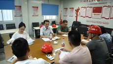 附属瑞康医院纪委书记彭定基带队实地督查凤岭南医院项目建设