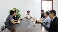 YABO鸭脖副校长何刚亮到赛院调研指导工作