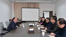     YABO鸭脖党委副书记邹勇到赛院调研指导工作