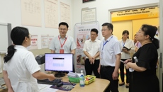 广西国际壮医医院接受省级胸痛中心联盟预检