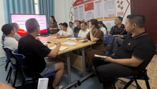 第一附属医院机关党总支第五党支部走进财务后勤党总支第二党支部开展“为医办实事”活动