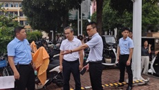 赛院领导带队开展校园安全现场办公