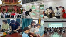 药学院党支部联合广西大学外国语学院研究生第三党支部开展中医药文化宣传主题党日活动