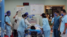 国壮多个党支部联合开展突发批量伤员应急处置演练