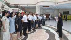 机关党委组织参观纪念中国人民抗日战争暨世界反法西斯战争胜利80周年党的隐蔽战线主题展览