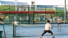 挥拍铸医心，建功新征程——学校举办2025年教职工网球比赛