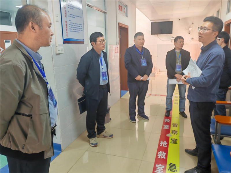 隆安县督导工作现场