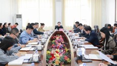 姚春校长旁听指导第一附属医院党委理论学习中心组学习