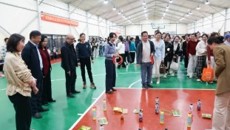 附属国际壮医医院举办喜迎新春趣味游园会