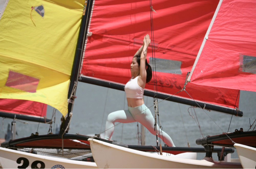 开幕式帆船瑜伽