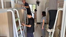 武装部（保卫处）开展两校区新改造学生宿舍安全专项检查      全方位守护宿舍安全