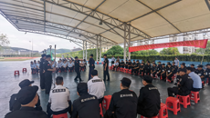 武装部（保卫处）组织仙葫校区新入驻物业服务公司开展安保队伍岗位技能培训