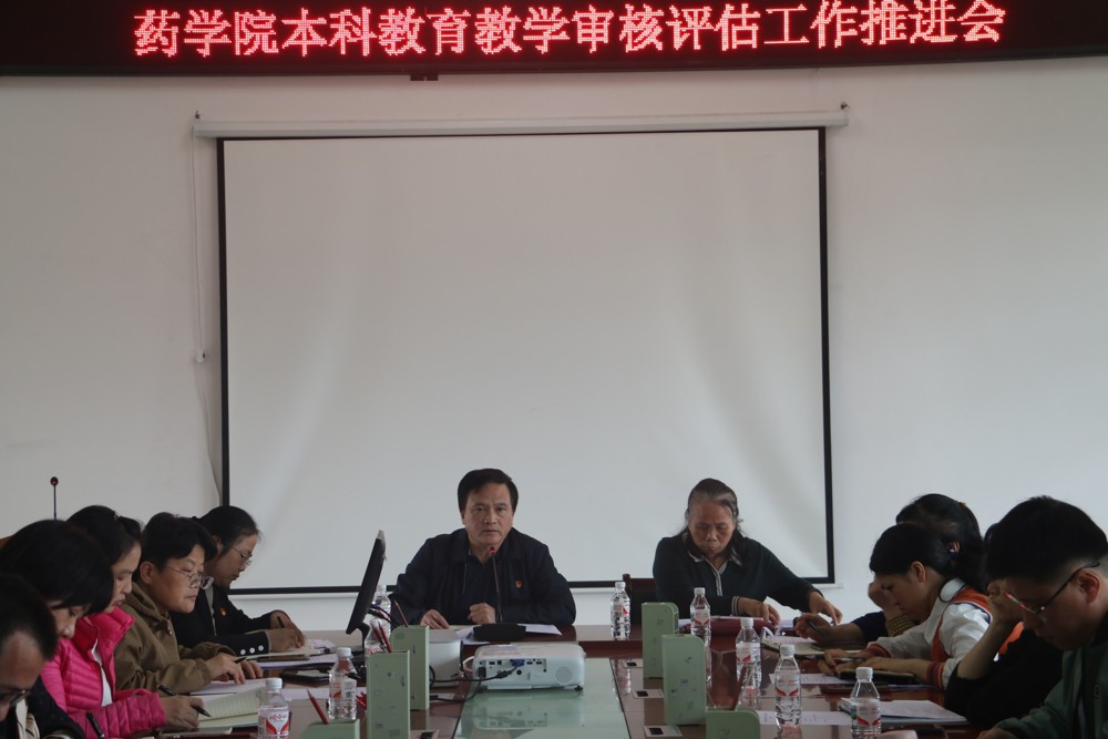 蒋林书记主持会议